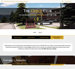 The Office Club Website Development Colorado Springs
